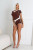 SC Casual Sport Color Block Two Piece Shorts Set NYF-8189