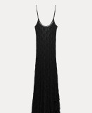 SC Lace See Through Sling Maxi Dress GLYK-LX0106