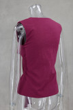 SC Sleeveless Tie Up Solid Tops GLYK-LX046