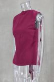 SC Sleeveless Tie Up Solid Tops GLYK-LX046
