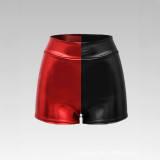 SC Color Block High Waist Shorts GFMA-25066