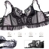 SC Lace Sexy Steel Ring Embroidered Corset GJSX-MZQ#