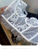 SC Lace Sexy Steel Ring Embroidered Corset GJSX-MZQ#