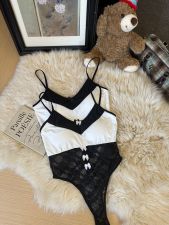 SC Halter Slim Lace Sexy Inner Tight One-piece Top GTZF-2045