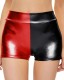 SC Color Block High Waist Shorts GFMA-25066