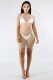 SC Sexy See-through Mesh Beaded Beach Club Dress (No Underwear)NY-9001