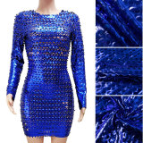 SC Bright Color Fashion Sexy Package Hip Nightclub Dress GXYF-H0060