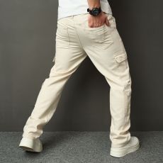 SC Men's Washed Loose Straight Jeasn GWBM-4406