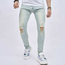 SC Men's Casual Holes Washed Tight Jeans GWBM-116