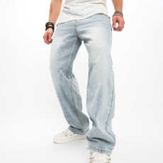 SC Men's Fashion Solid Color Wide Leg Jeans GWBM-113