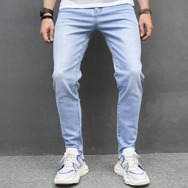 SC Men's Fashion Solid Color Jeans GBBF-518