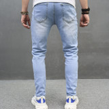 SC Men's Fashion Solid Color Jeans GBBF-518