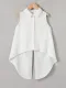 SC Sleeveless Bow Tie Fashion Blouse BS-1405