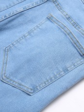 SC Men's Solid Color Washed Pencil Jeans GBBF-1851