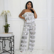 SC Sexy Loose Wrap Chest Tops And Pants 2 Piece Set CYA-901659