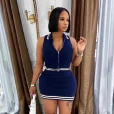 SC Sleeveless Knits Mini Dress GDYF-6806
