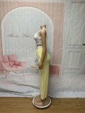 SC Sport Vest Drawstring Wide Leg Pants Suit SFY-693