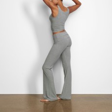 SC Solid Color Sleeveless Vest Two Piece Pants Set YD-064