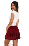 SC Solid Color Mesh Half Body Skirt GXYF-0464