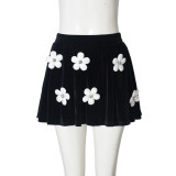 SC 3D Floral Bustier Skirts GNZD-51669DBD