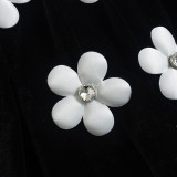 SC 3D Floral Bustier Skirts GNZD-51669DBD