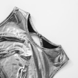 SC Sexy Backless Sleeveless Slim Romper MXBF-D25RP107