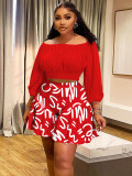 SC Plus Size One Shoulder Pleated Casual Two Piece Shorts Set NNWF-8080