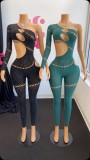 SC Pre Order: About 7 work days shipping Rhinestone Mesh Lingerie YUEM-30017
