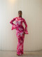 SC Mesh See Through Flare Sleeve Maxi Derss YWXS-XS-L45412