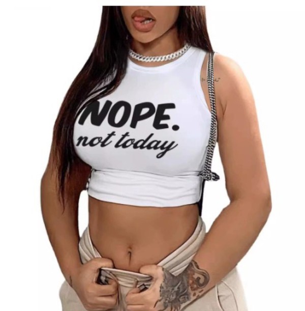 SC Letter Print Sleeveless Sport Tank Tops GXJL-B3134p21