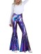 SC Hot Stamping Snakeskin Print Flared Pants GFMA-25069