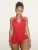 SC Sleeveless Solid Color Backless Romper YWXS-K25L67