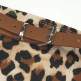 SC Leopard Print Wrap Chest Mini Dress GAXB-D099DS