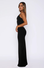 SC Sexy Print Sling Tops Two Piece Skirt Set GXYF-0465