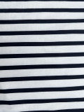 SC Stripe Wrap Chest Slim Long Dress YH-5366