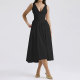 SC Plus Size Print Backless Sling Maxi Dress GMAN-28261