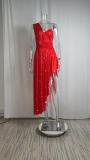 SC Plus Size Loose Irregular Maxi Dress GMAN-24492