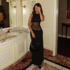 SC Hollow Out Backless Patchwork Lace Long Dress GLAG-D4B18025F