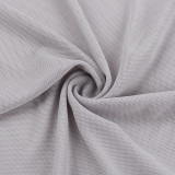 SC Sexy Mesh Slash Shoulder Maxi Dress FL-ZX25009PFO