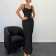 SC Sleeveless Backless Bow Maxi Dress GWSD-D1994382