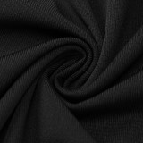 SC O Neck Sleeveless Ruffles Split Maxi Dress GWSD-D1992141