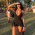 SC Deep V Neck Backless Sling Romper XEF-K25K70687