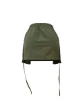 SC Zipper Solid Color Sexy Mini Skirt LSD-2424