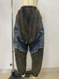 SC Fashion Patchwork Denim Loose Jeans LSD-2465