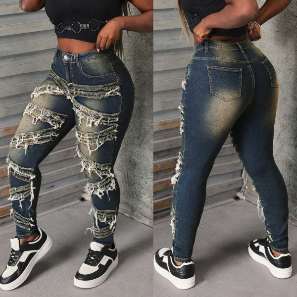 SC Fashion Slim Pencil Jeans LX-6052