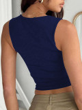 SC Sleeveless Solid Color Tank Tops GZYU-K2512073