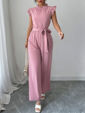 SC Lace Short Sleeve Corseted Jumpsuit GZEY-D2226002