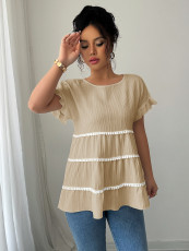 SC Short Sleeve Solid Loose T Shirt GZEY-D2342185