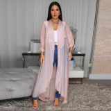SC Chiffon Long Cardigan Sun Protection Jacket YF-10834