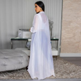SC Chiffon Long Cardigan Sun Protection Jacket YF-10834